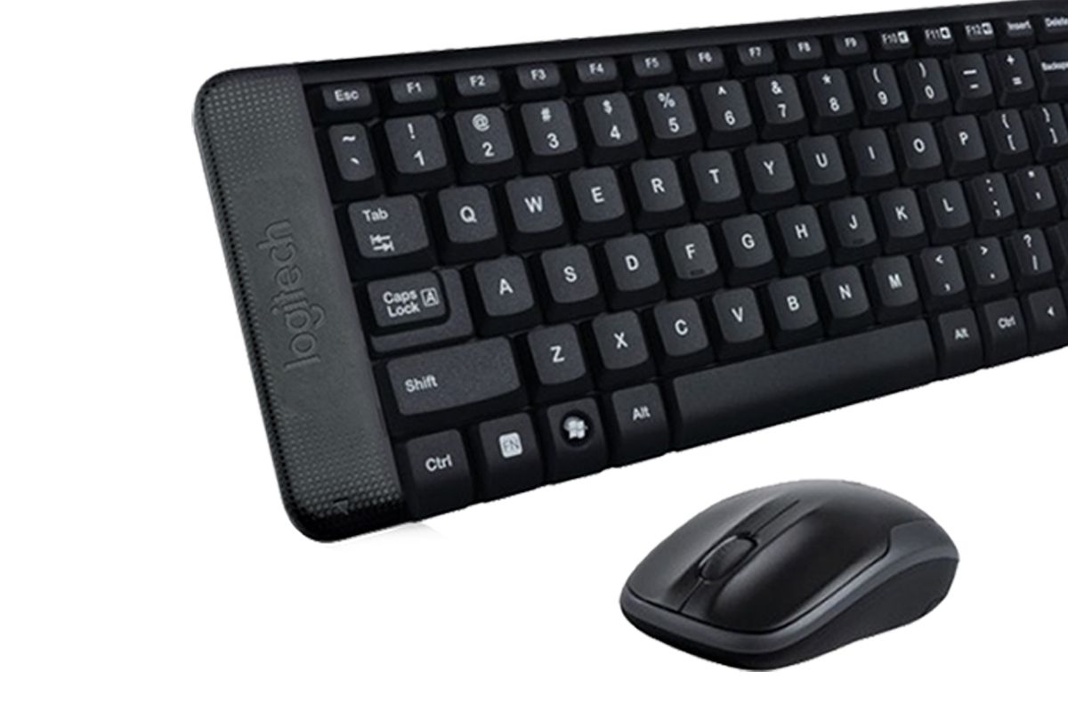 Combo logitech wireless shops mk220