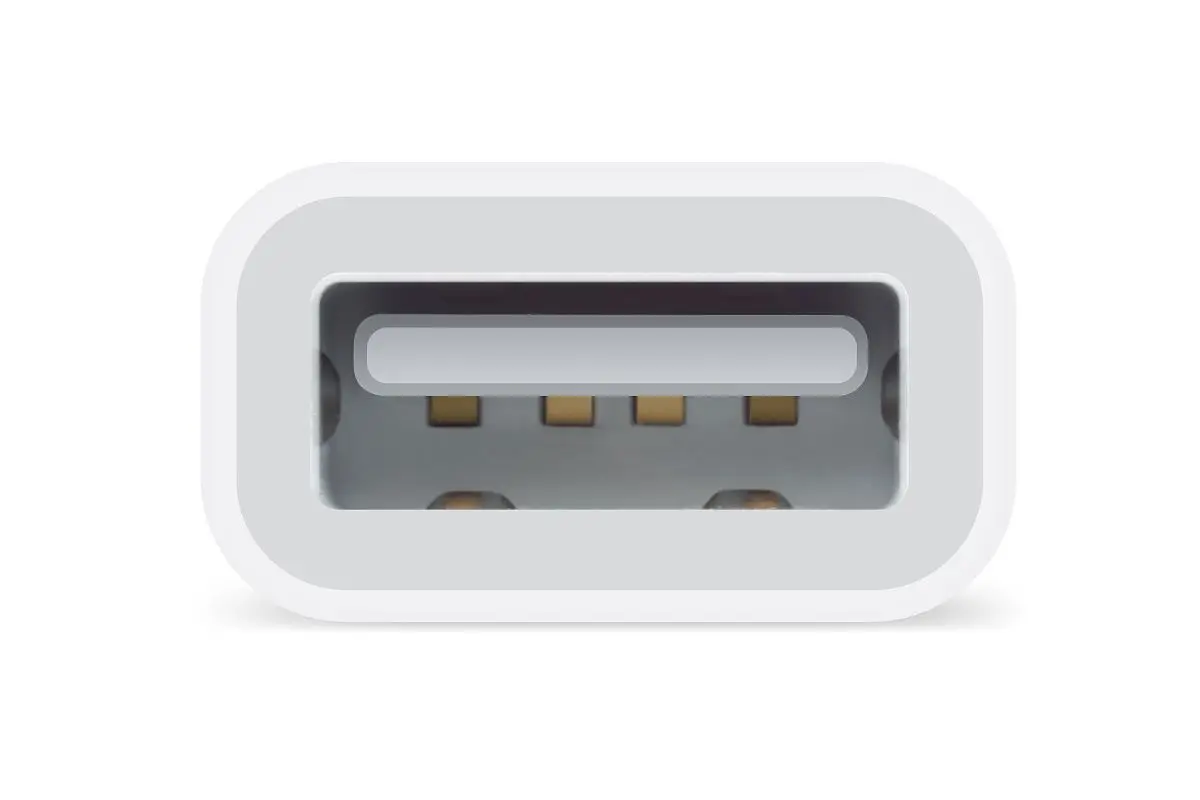 Apple lightning to usb camera adapter