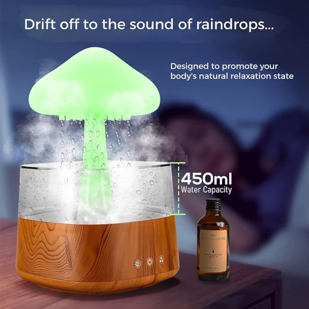 Bluetooth Speaker Rain Cloud Humidifier